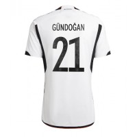 Billiga Tyskland Ilkay Gundogan #21 Hemma fotbollskläder VM 2022 Kortärmad